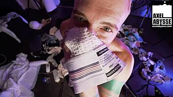 Gay Axel Abysse in extreme anal scene with toy and assfucking