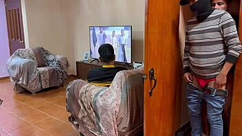 Stranger Sneaks In to Fuck My Boyfriend in Bedroom