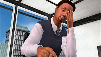 What happens in Qwert Story 1 Office?