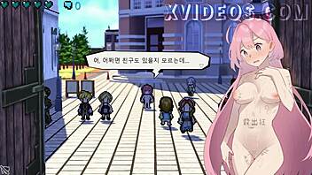 Naked Hazuka Shiina Wanders In Game Gallery!