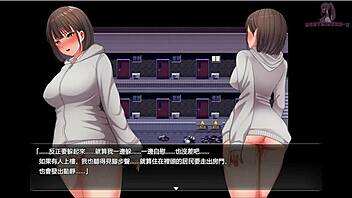 In night walk 7, he hides in the corridor and jerks off, cumming without getting caught! So thrilling in gay hentai anime.