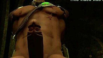 Kano and Johnny Cage engage in intense gay sex in Mortal Kombat part 2