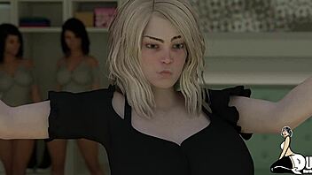 Thick Slutty Milfs Suck Monster Cocks In Group Blowjob Mansion Party!