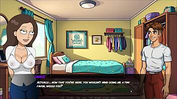 Morty's Sister Blows Fan's Monster Cock In Portal Porn Parody