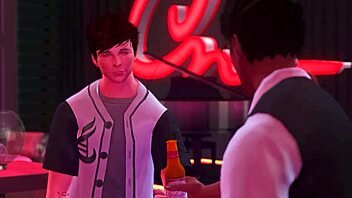 WOW! Tipsy Stars Lock Lips in 3D Hentai Preview!