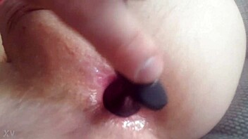 Gay amateur's anal scene with a gay soloboy