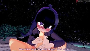 Hex Maniac's Trainer Class Turns Wild with Pokemon Sex in Fantasy Realm!