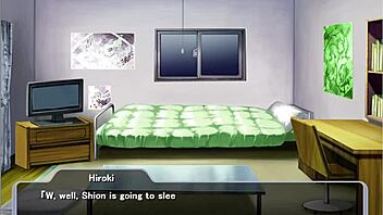 Beautiful anime Shion gets some rough treatment in this porn game