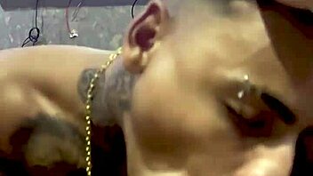 A gay blowjob scene with a well-endowed amateur