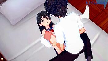 Ruiko Saten And Misaki Shokuhou Fuck Toma Kamijo Hard!