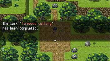 Tanned Girl Natsuki Explores Hentai Game Ep 4 With Plump Body