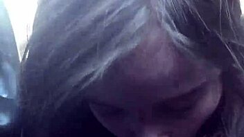 My beautiful lesbian bestfriend gives road head until she drinks it