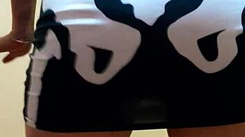 Aurora Estelar Shares Horny Homemade Video in Calaverita Dress