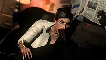 Working In The Office With Interracial Characters