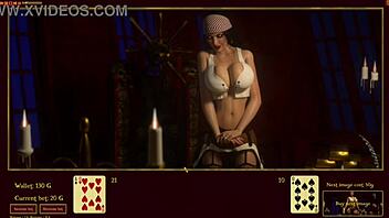 i nearly won high stakes blackjack with curvy jessenia, ep 1.