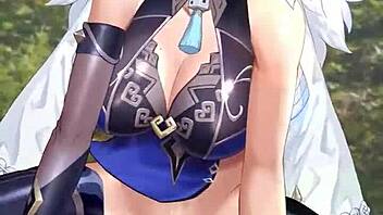 yelan from genshin impact embarks on a mysterious adventure in the world of teyvat, uncovering ancient secrets and facing challenges along the way.