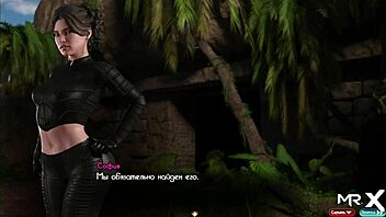 Treasureofnadia - one cock feels three pussies at once in E3 67! How does this cartoon milf handle it?