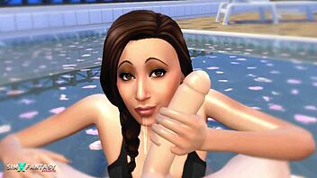 Jade Rosa Shines in Passionpool Sims 4 Animation