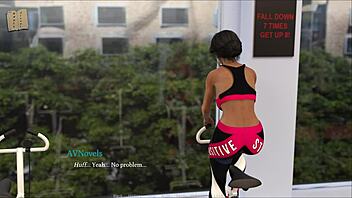 Watch this anime hentai game where lunar chosen unleashes fiery passion in epic battles