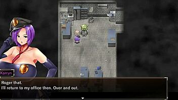 karryn's rough threesome in prison