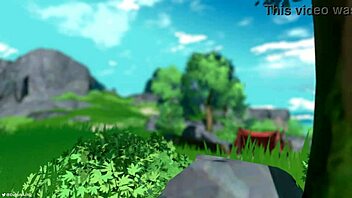 Outride her - genshin impact amber x aether animation