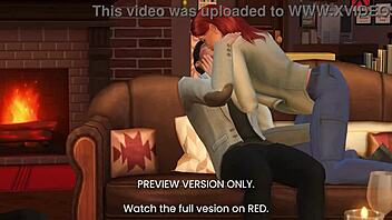 How I fucked your godmother in this naughty 3D hentai sex scene!