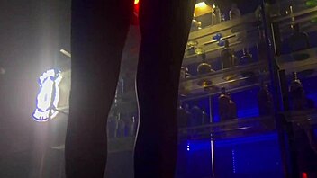 wanna see a blinking anal plug at the glory hole?