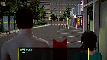 In My New Family 315, Redhead's Small Tits Get Erotic