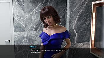 Beautiful women of Sunville in hot anime action