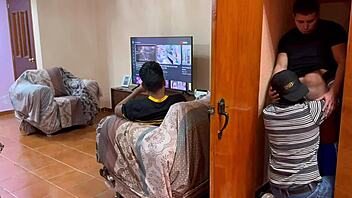 Stranger Sneaks In to Fuck My Boyfriend in Bedroom