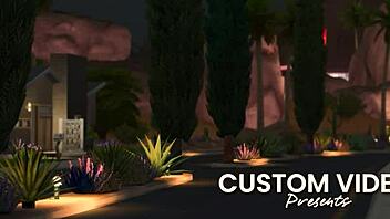 Peggy's affair in 3D hentai 😏