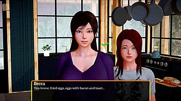 I explore my new family's big asses