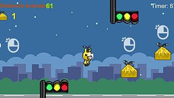 Hentai game NTRaholic bangs wife on balcony