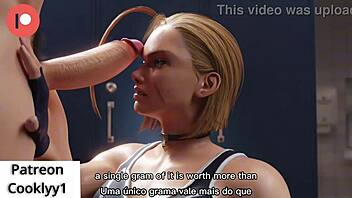 Cammy and Chun Li Sweat Hard at Gym