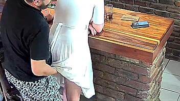 Spying on my wife led to a steamy boss threesome
