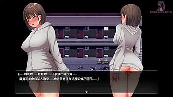 In night walk 7, he hides in the corridor and jerks off, cumming without getting caught! So thrilling in gay hentai anime.