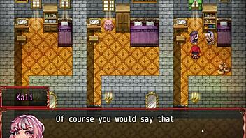 Who wins the double blowjob contest in harem world