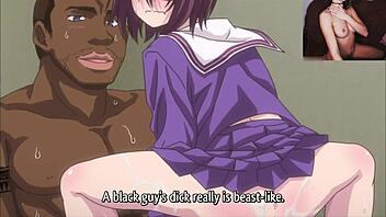 Big dick in uncensored hentai with English subtitles