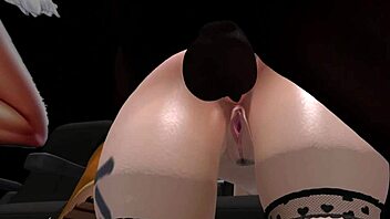 Black Man Bangs Asian Woman in Virtual Cinema