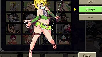 Elf girl takes two cocks rough in this anime hentai 😈