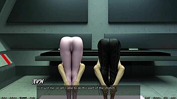 stranded in space 92 - hot yoga with busty brunette milf