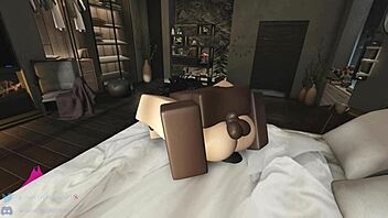 Girl Takes Rough Riding On Her Big Ass In Bedroom For Creampie