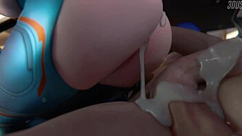 Compilation of Juno scenes from Overwatch in 3D animation.