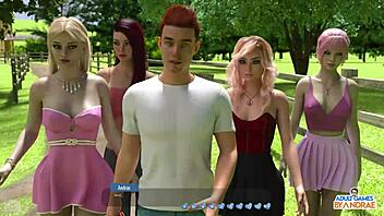 3D animated cartoon with hot milfs and big dicks