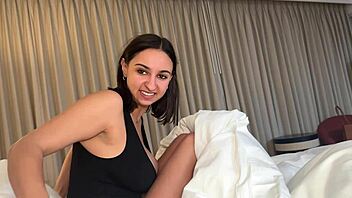 big titty coworker hailey rose skips condom on trip