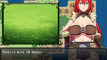 A Red Girl Saves The Boy She Loves From Bandits