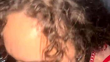 Throat Magic With Naudi Nala's Big Black Cock Handjob