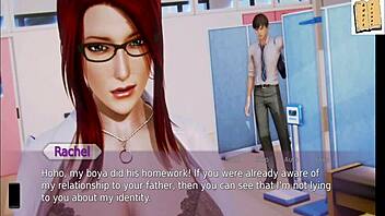 In the academy 140 game, anime characters embark on quests.