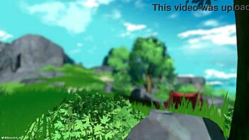 Outride her - genshin impact amber x aether animation