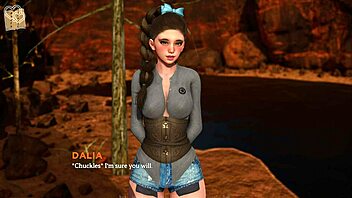 Исследуем мир Eternum 200 в этой аниме хентай игре